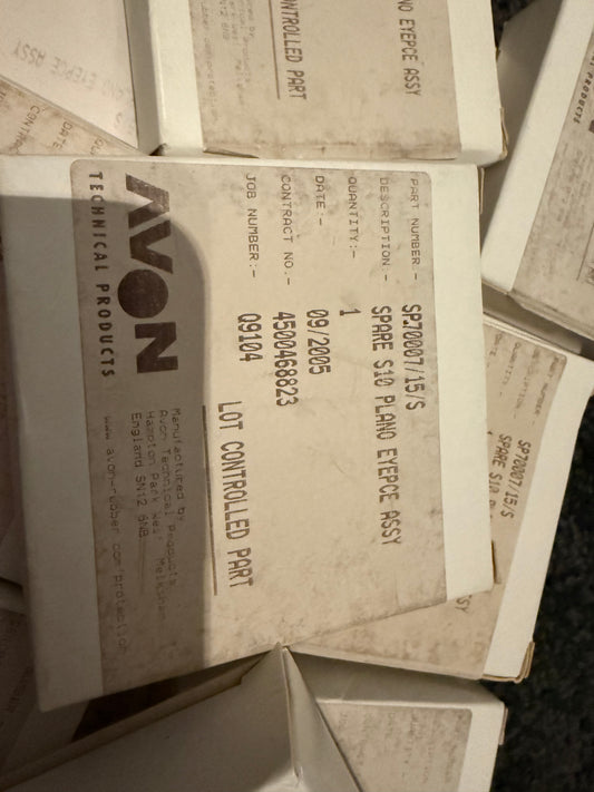 Original-Ersatzlinsen für die Avon S10 Gasmaske